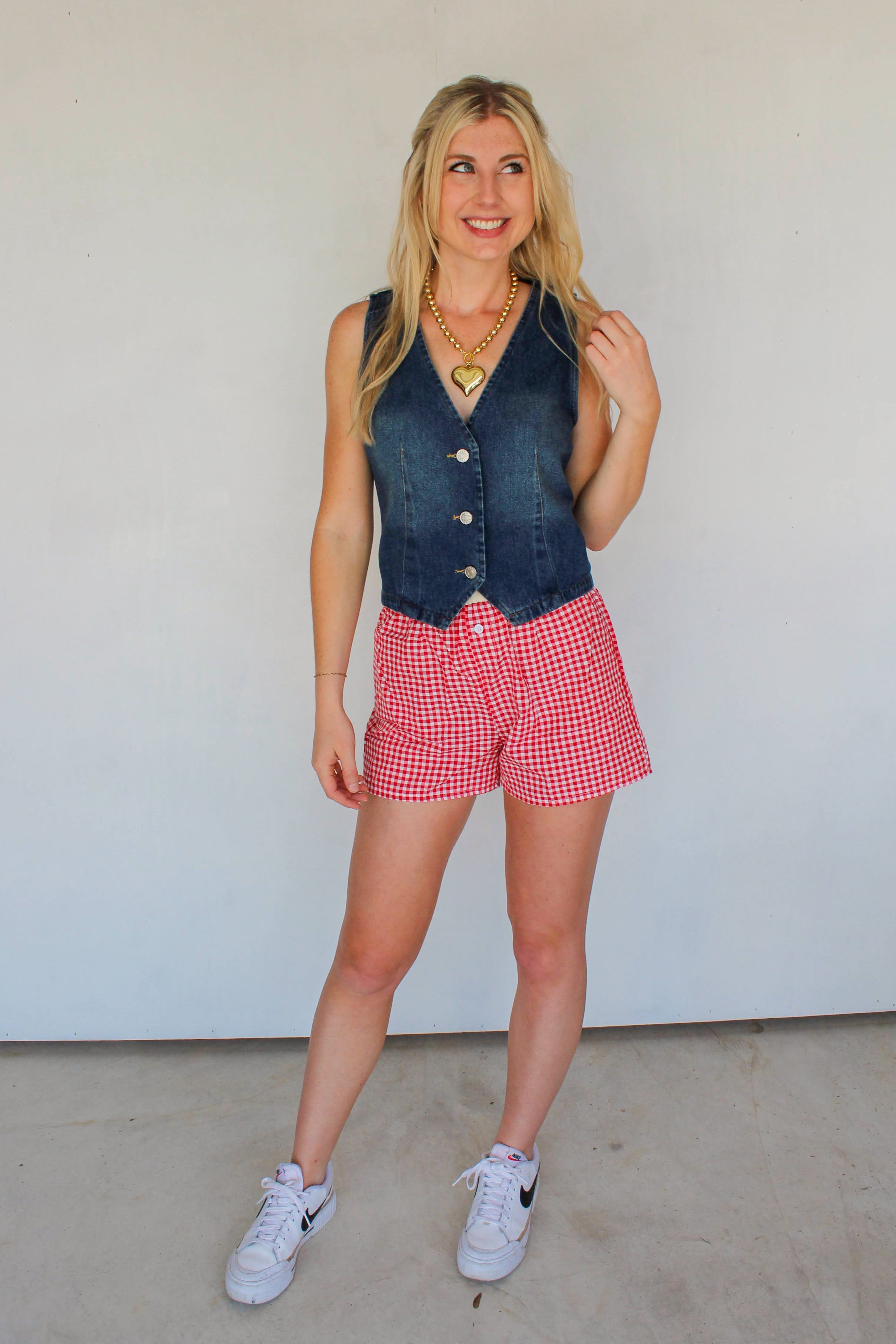 denim vest